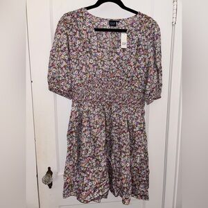 GAP Multicolor Floral Dress